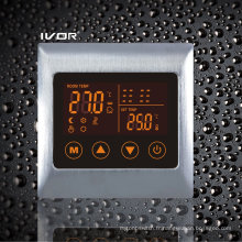 Thermomètre chauffant chauffant au sol Cadre métallique à contact tactile (SK-HV2000L8-L)